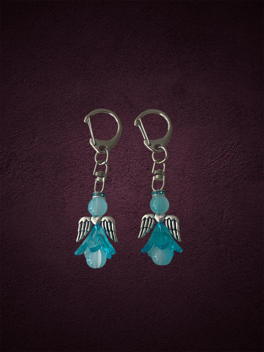 Engel mit Glitzer Ring